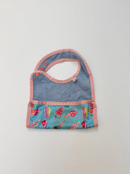 Kyte Baby Ice Cream Popsicle Print Bib