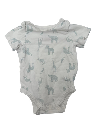 Max Studio Baby Animal Print Bodysuit 3-6M