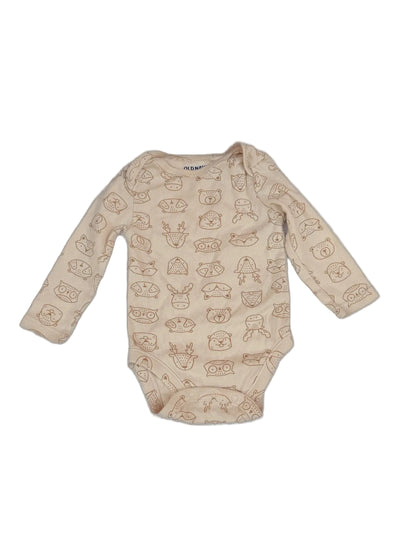 Old Navy Forest Animals Bodysuit 6-12M