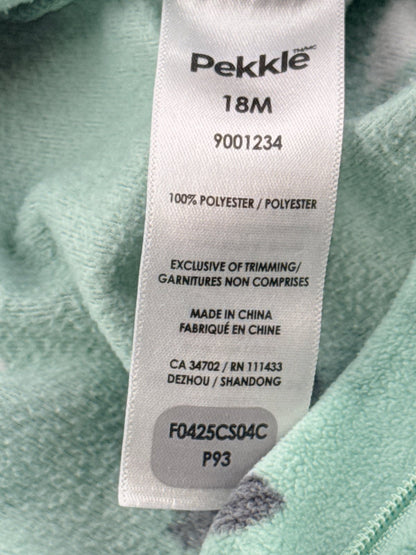 Pekkle Moose Fleece Sleeper 18M
