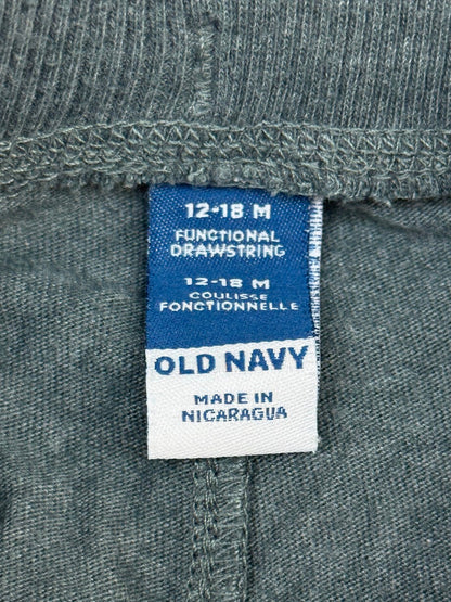 Old Navy Green Drawstring Shorts 12-18M