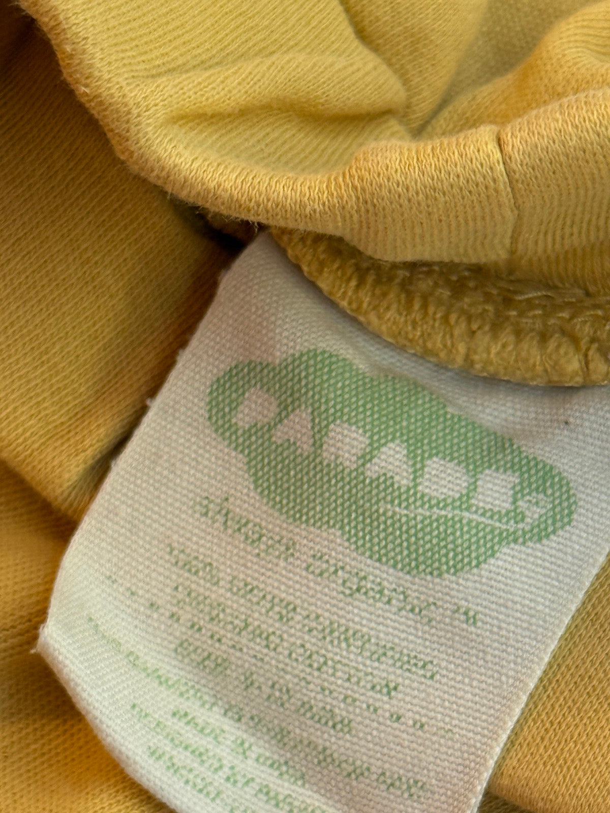 Parade Organics Mustard Harem Pants 3-6m