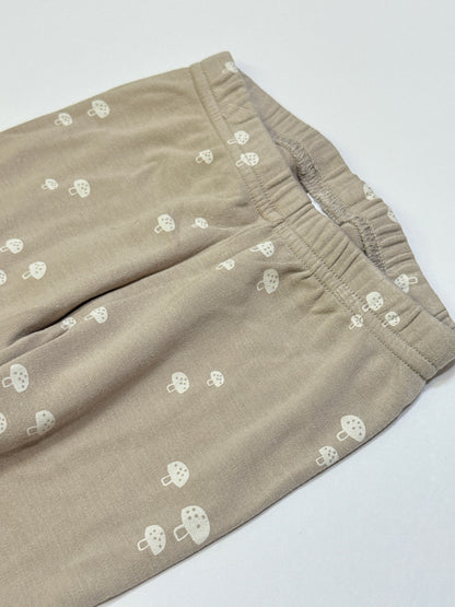Little & Lively Mushroom Print Leggings 3T