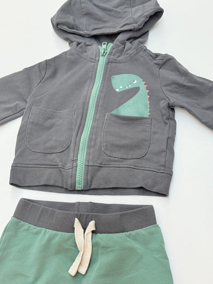 Tommy Bahama Dinosaur Hoodie Set 3-6M