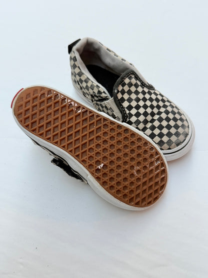 Vans Checkerboard Slip-On Sneakers Toddler 8