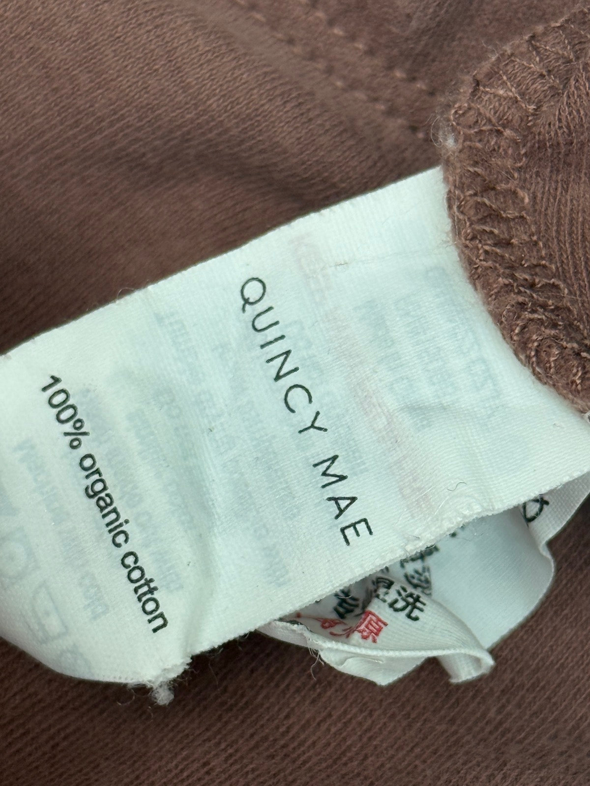 Quincy Mae Brown Harem Pants 3-6m