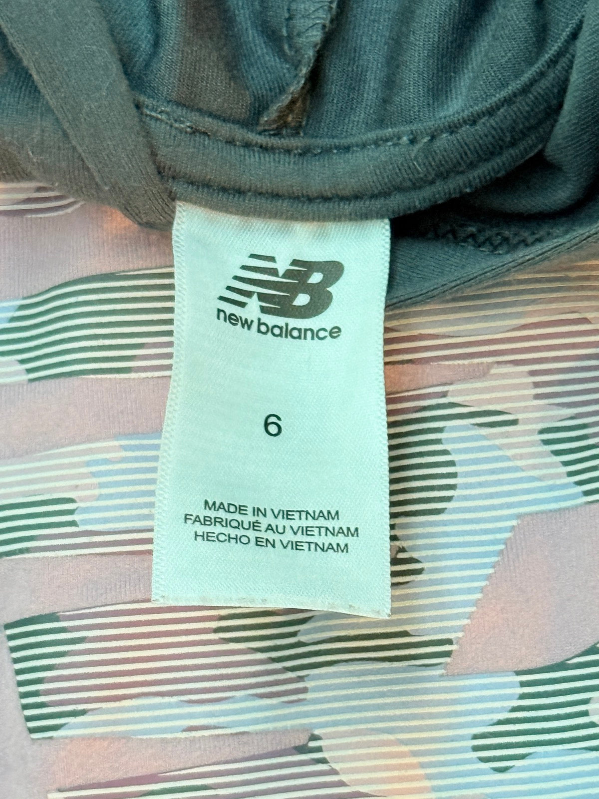 New Balance Colorblock Hoodie Size 6
