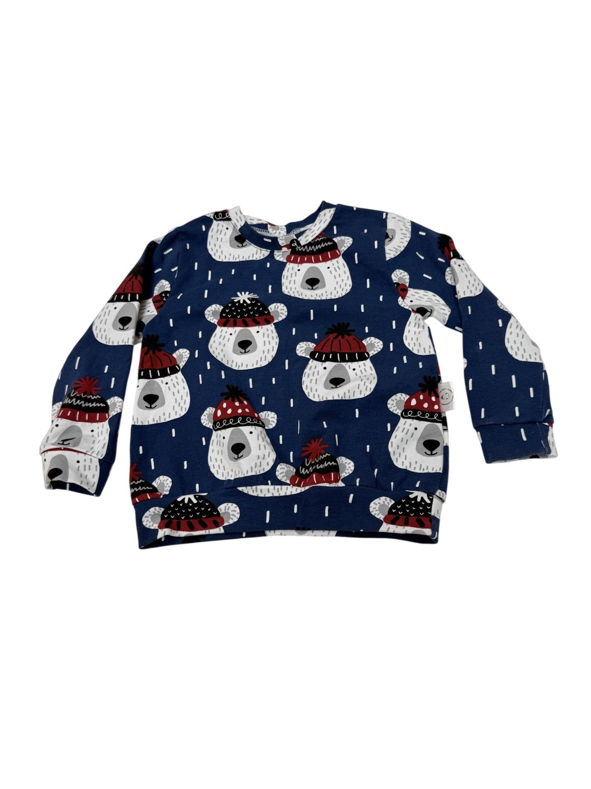 Ole Designs Polar Bear Sweatshirt Size 3/4