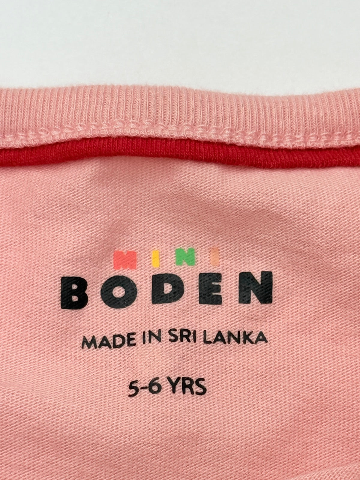 Mini Boden Postbox Robin Long Sleeve Top 5-6Y