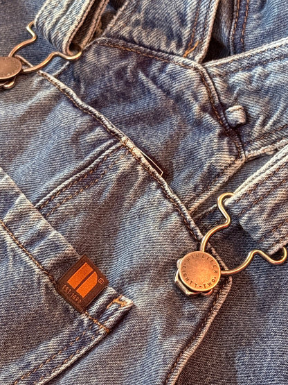 Next Denim Bib Overalls 5-6yrs