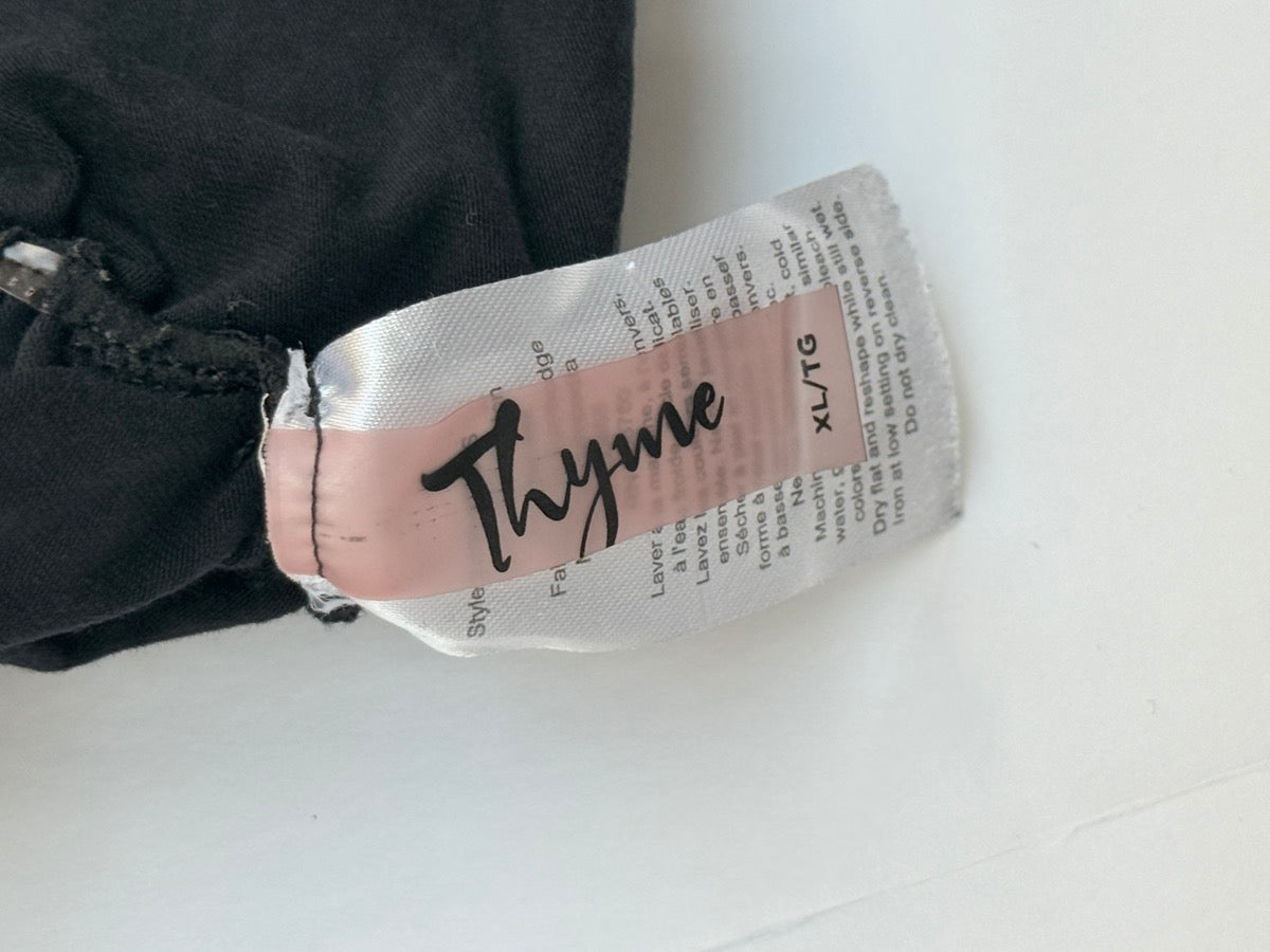 Thyme Maternity Ruched Tank Dress XL
