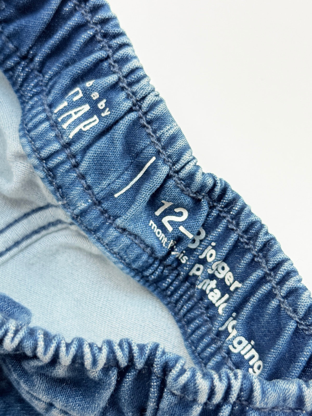 Baby Gap Denim Jogger Pants 12-18M