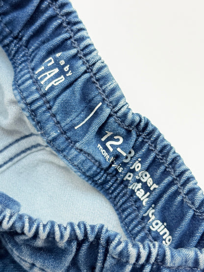 Baby Gap Denim Jogger Pants 12-18M