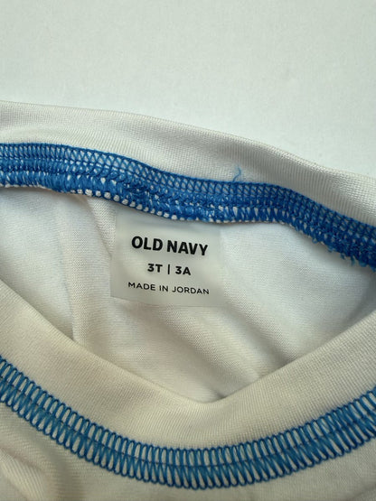 Old Navy Dinosaur Rashguard Swim Set 3T