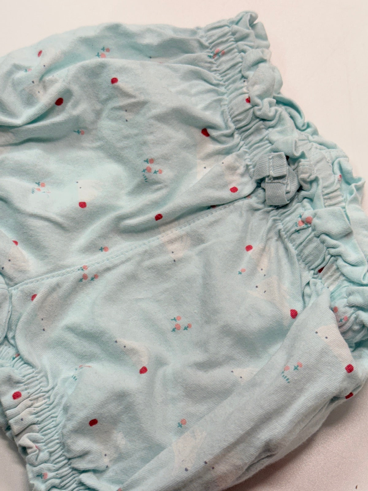 Baby Gap Mint Bunny Bodysuit & Bloomer Set 6-12m