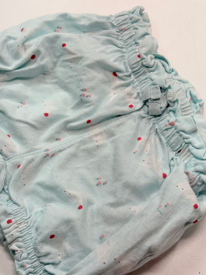 Baby Gap Mint Bunny Bodysuit & Bloomer Set 6-12m