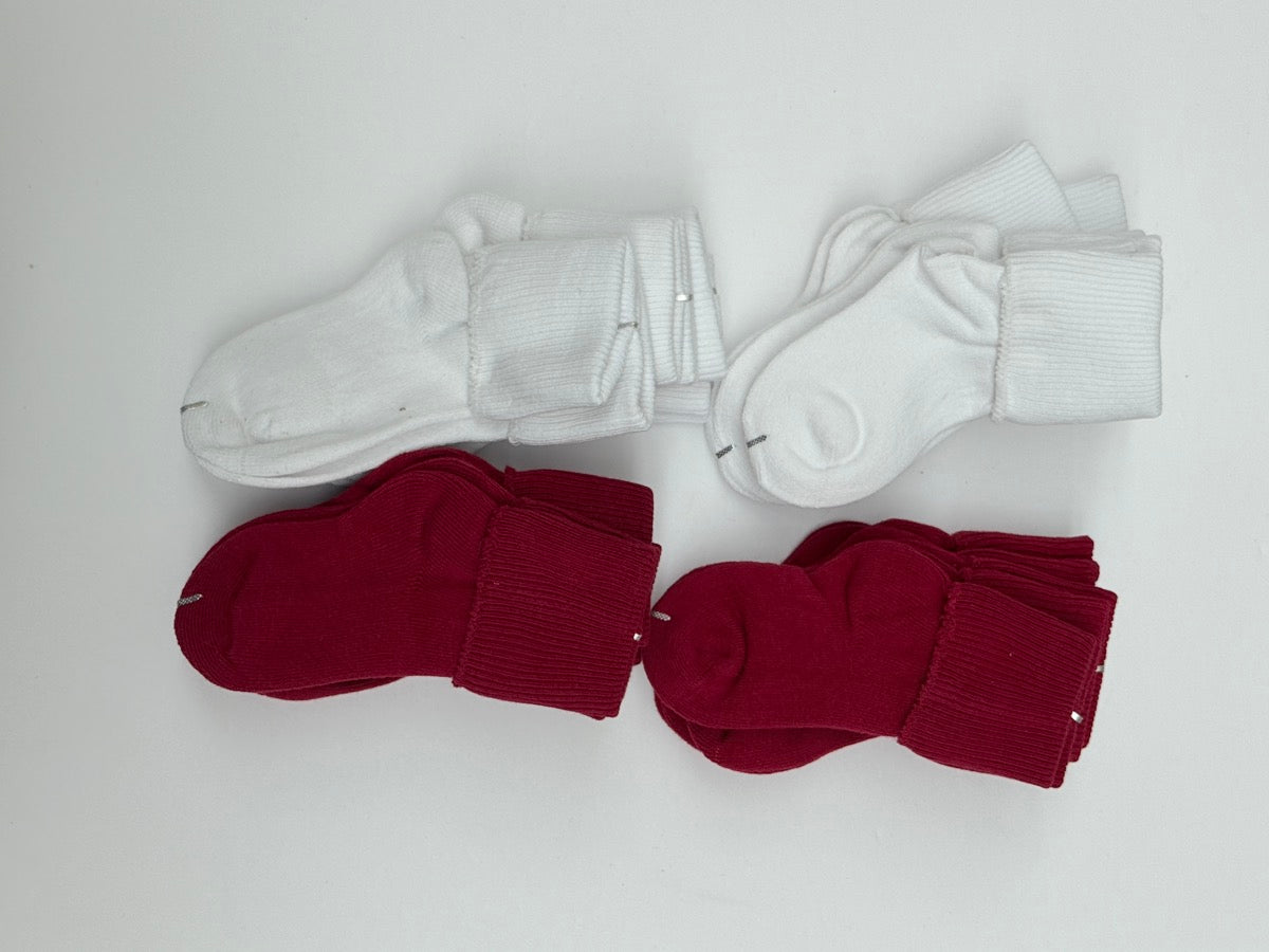 New Baby Socks 8pc Bundle 0-12M