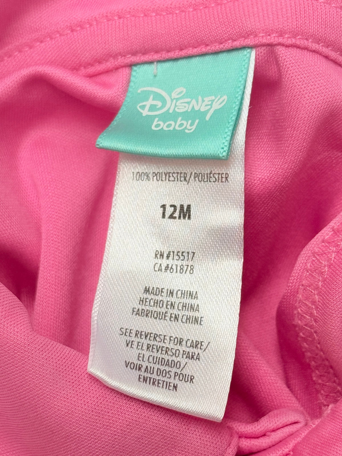Disney Baby Minnie Mouse Polo Tank 12M