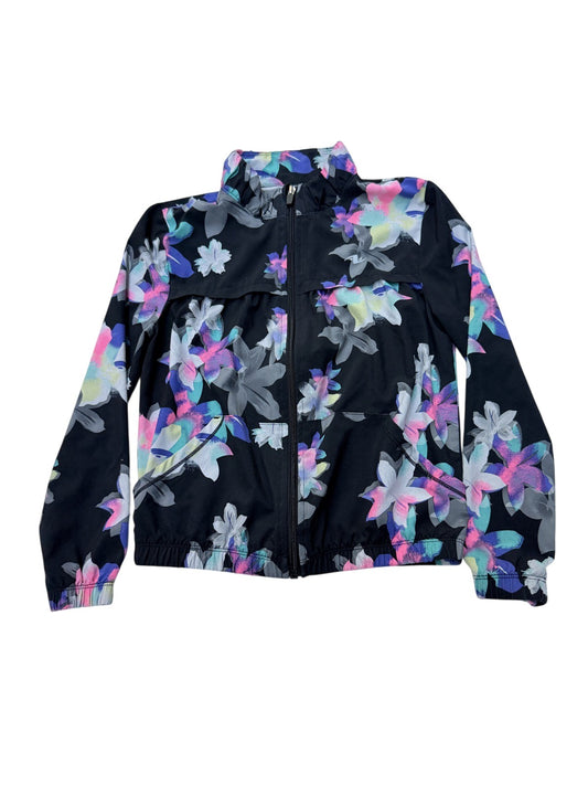 Athletic Works Floral Zip-Up Jacket Size M/M (7-8) 7-8