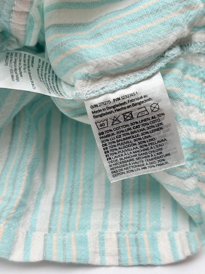 H&M Striped Shirt and Shorts Set 12-18m