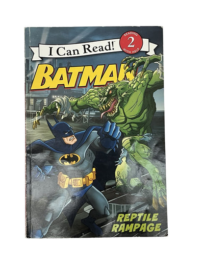 Batman: Reptile Rampage I Can Read Book