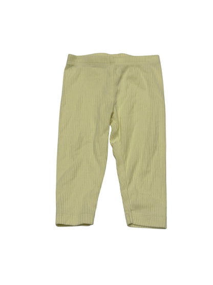 Carter's Yellow Ribbed Leggings 9M