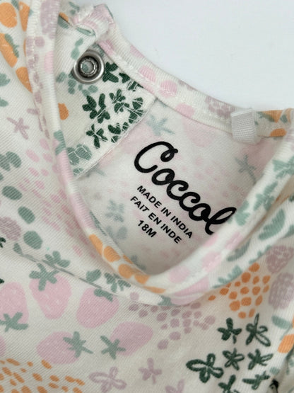 Coccoli Floral Fruit Print Dress 18M