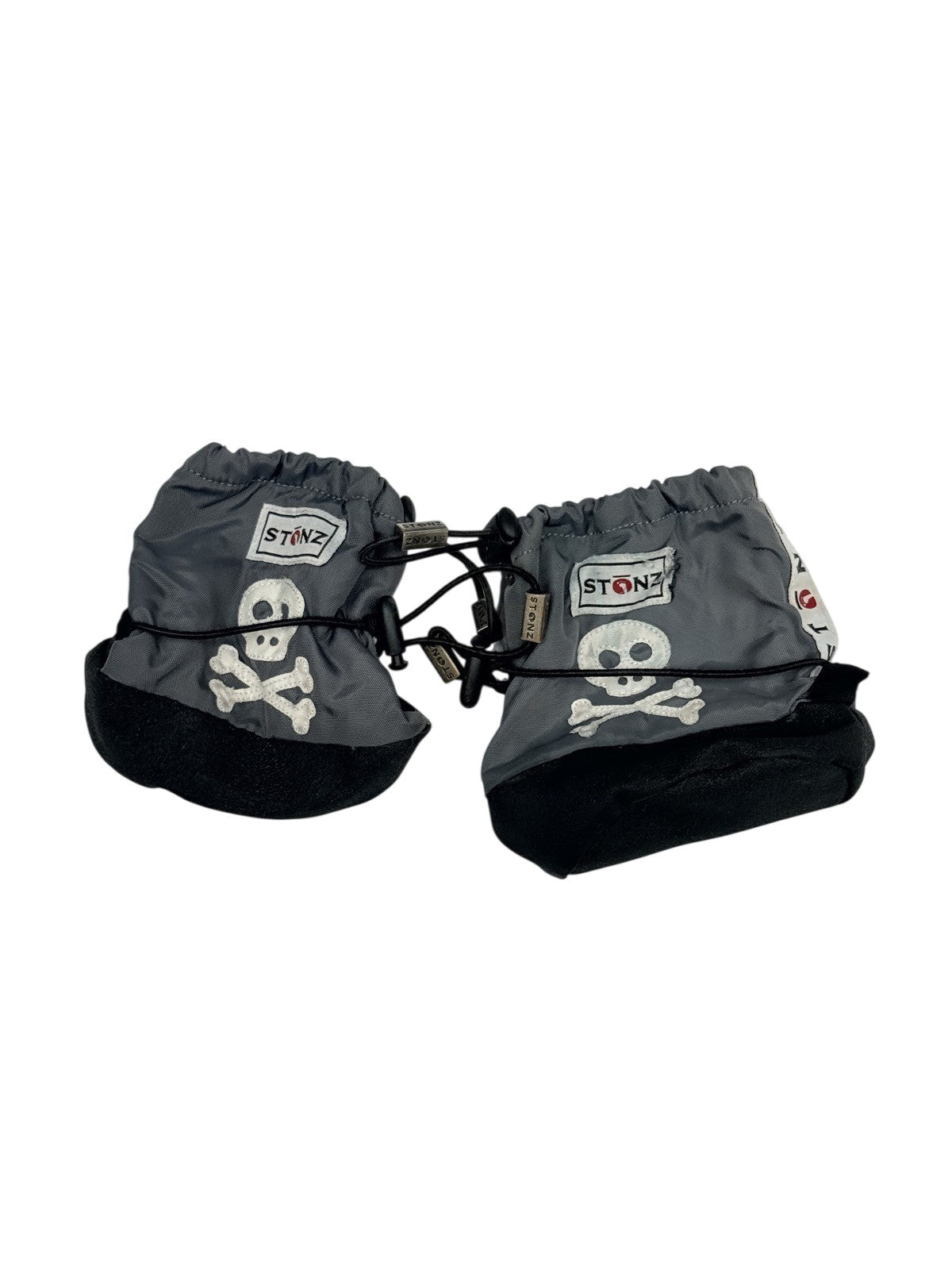 Stonz Skull Crossbones Booties Size Small 6m / 9.8–10.2 cm