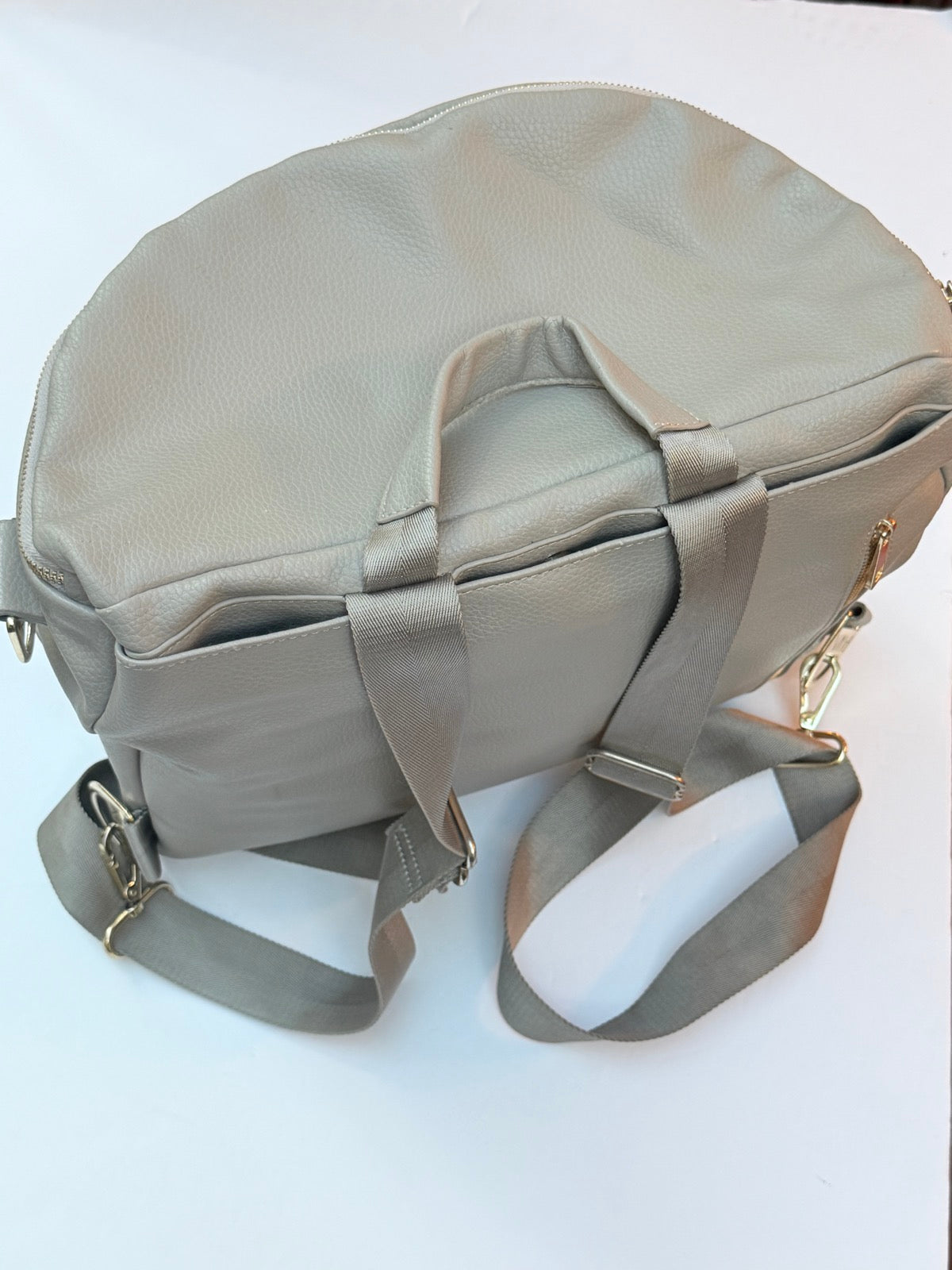 Fawn Design Original Gray Diaper Bag Backpack