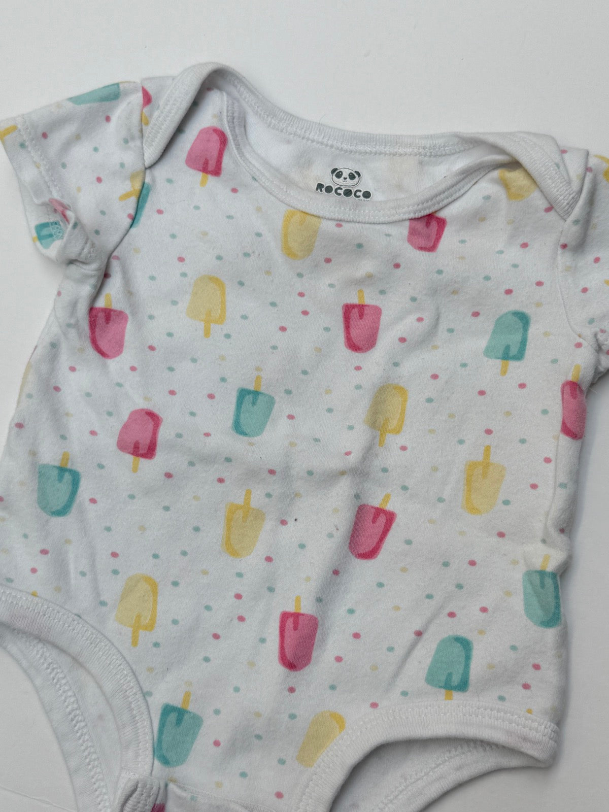Rococo Popsicle Print Bodysuit 9M