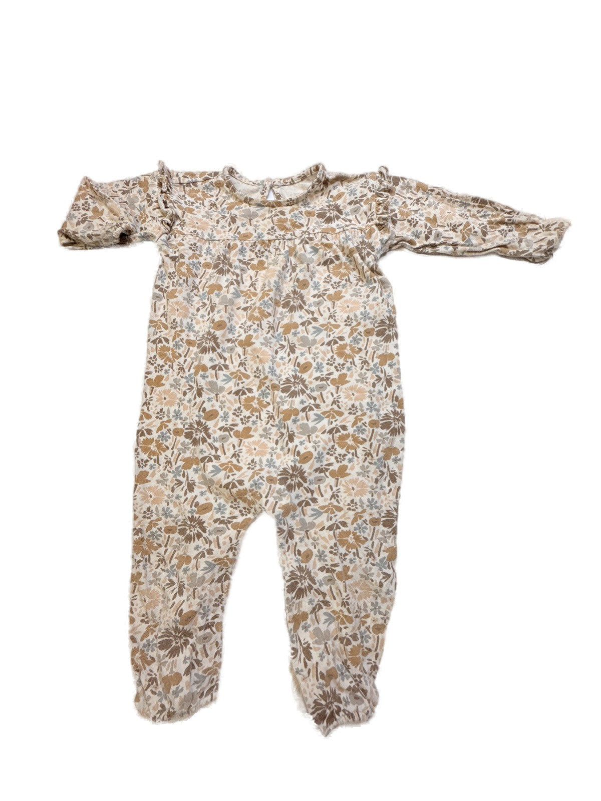 Baby Gap Floral Organic Cotton Romper 6-12m