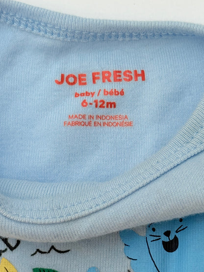 Joe Fresh Be Kind Sea Animals Bodysuit 6-12M