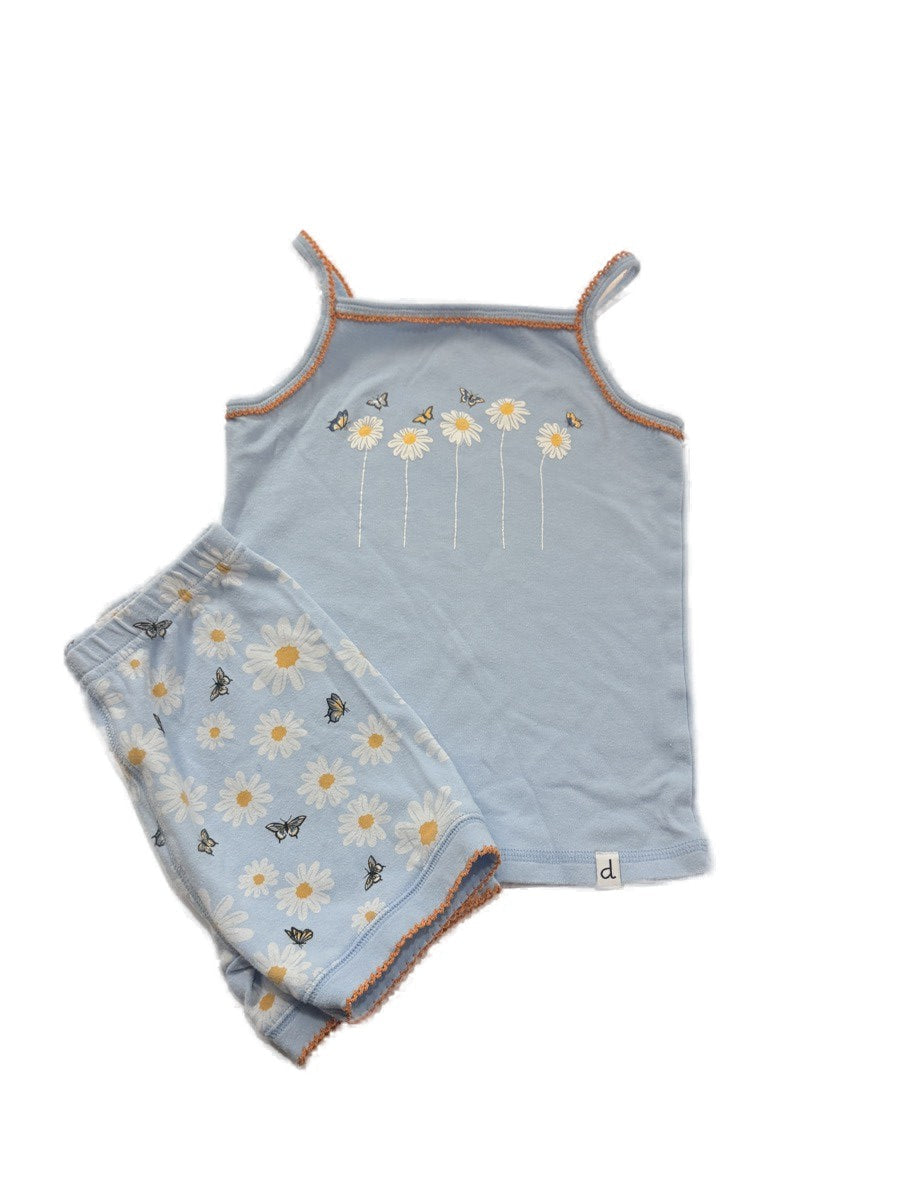 Deux Par Deux Daisy Cami & Shorts Set Size 5