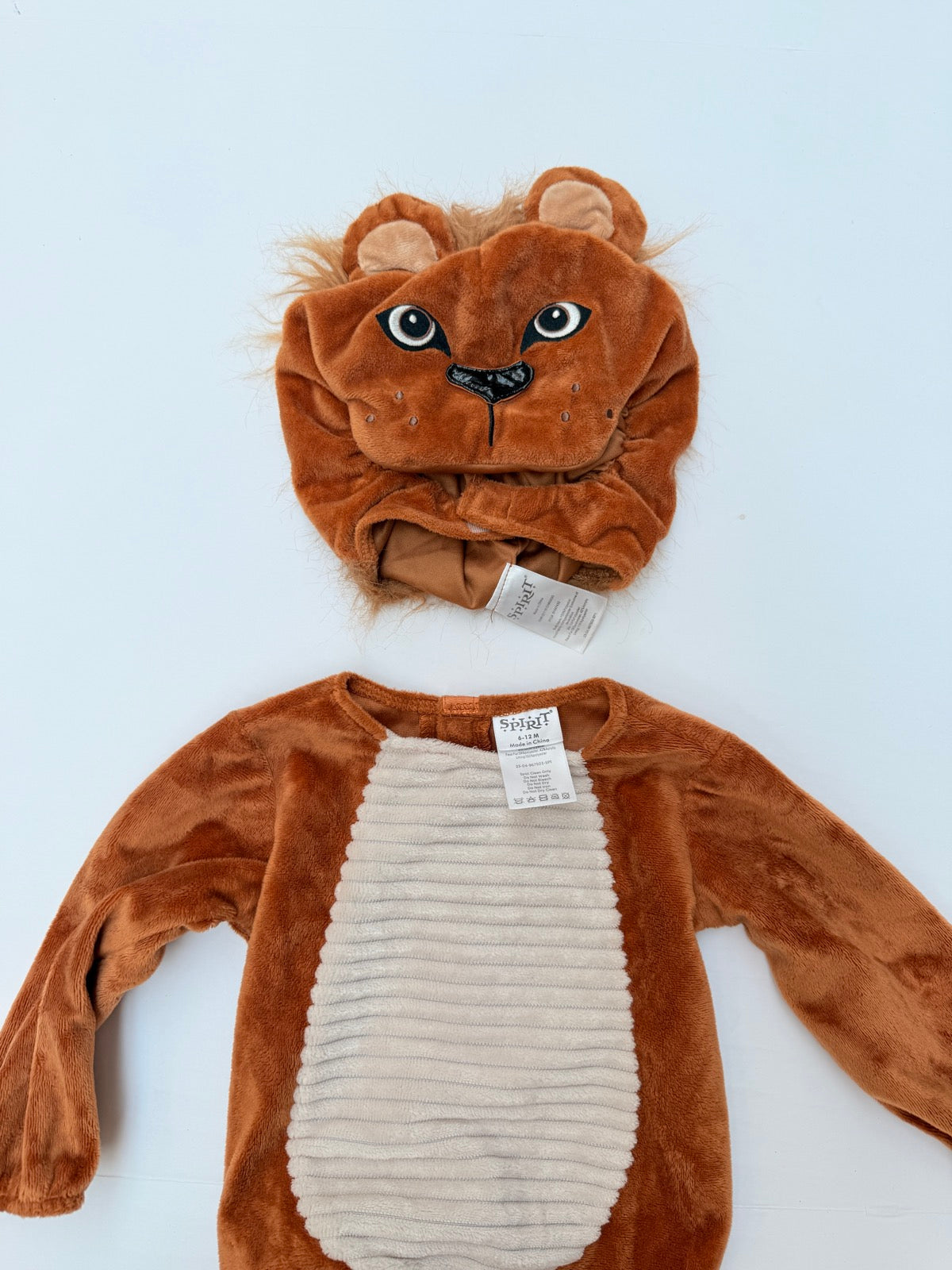 Spirit Halloween Lion Costume 6-12M