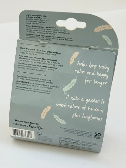 Brand New Tommee Tippee Ultra Light Silicone Pacifier 6-18m