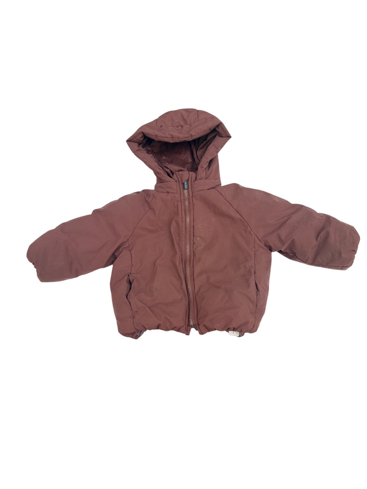 Zara Brown Puffer Jacket 18-24M