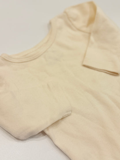 Carter's Cream Long Sleeve Bodysuit Newborn