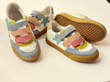Mini Boden Star Velcro Sneaker Girls Size 29