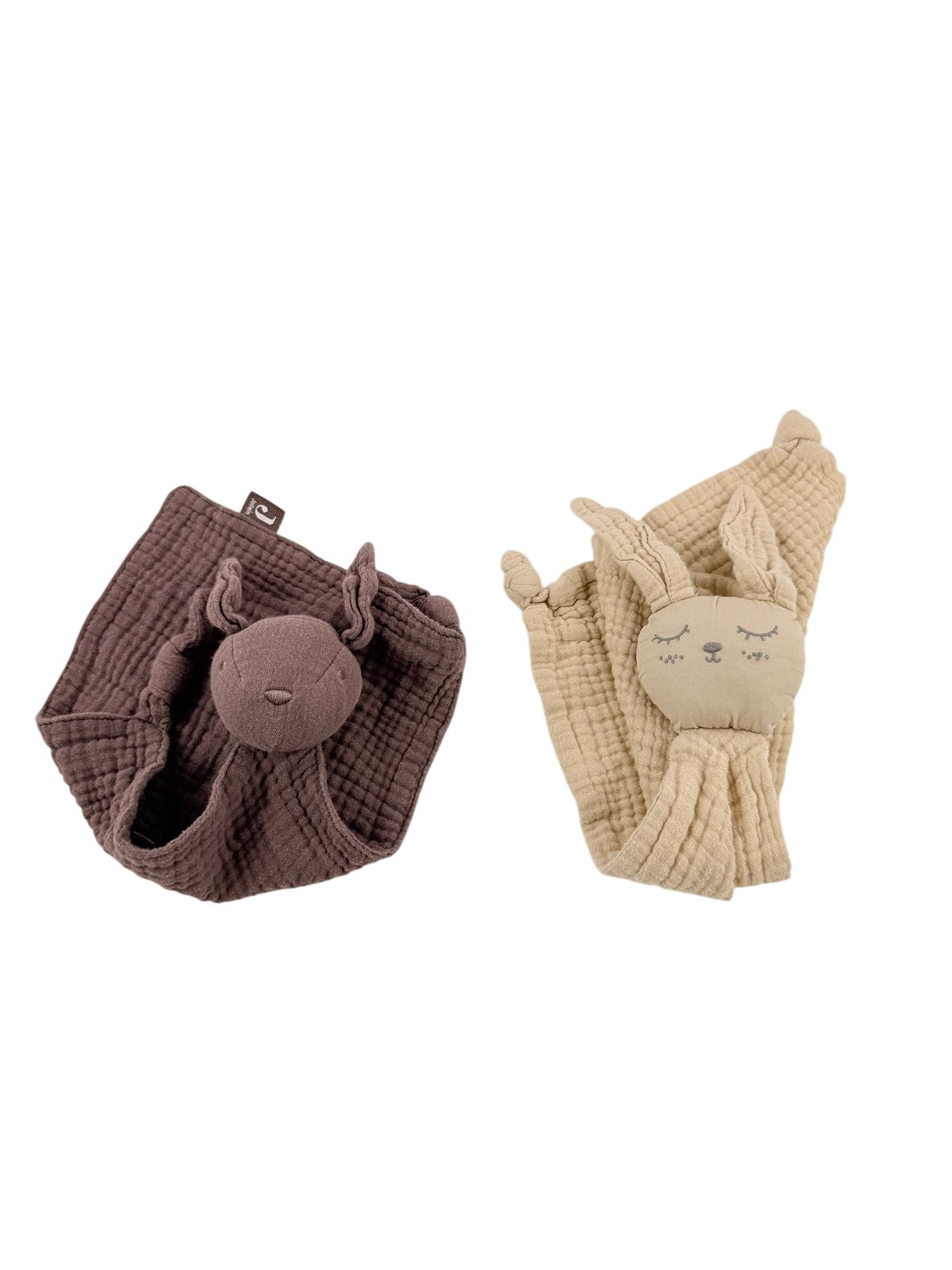 Jollein Bunny Muslin Lovey Set of 2