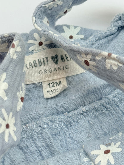 Rabbit + Bear Organic Daisy Set 12M