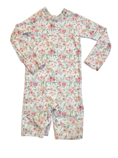Current Tyed Floral Swimsuit UPF 50+ 5T