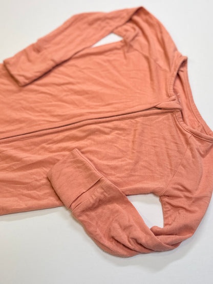 Lulu's Salmon Bamboo Sleeper 12-18M