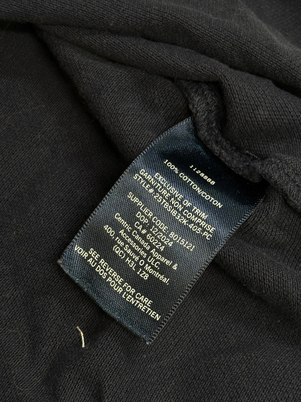 Tommy Hilfiger Navy Polo Shirt Size S