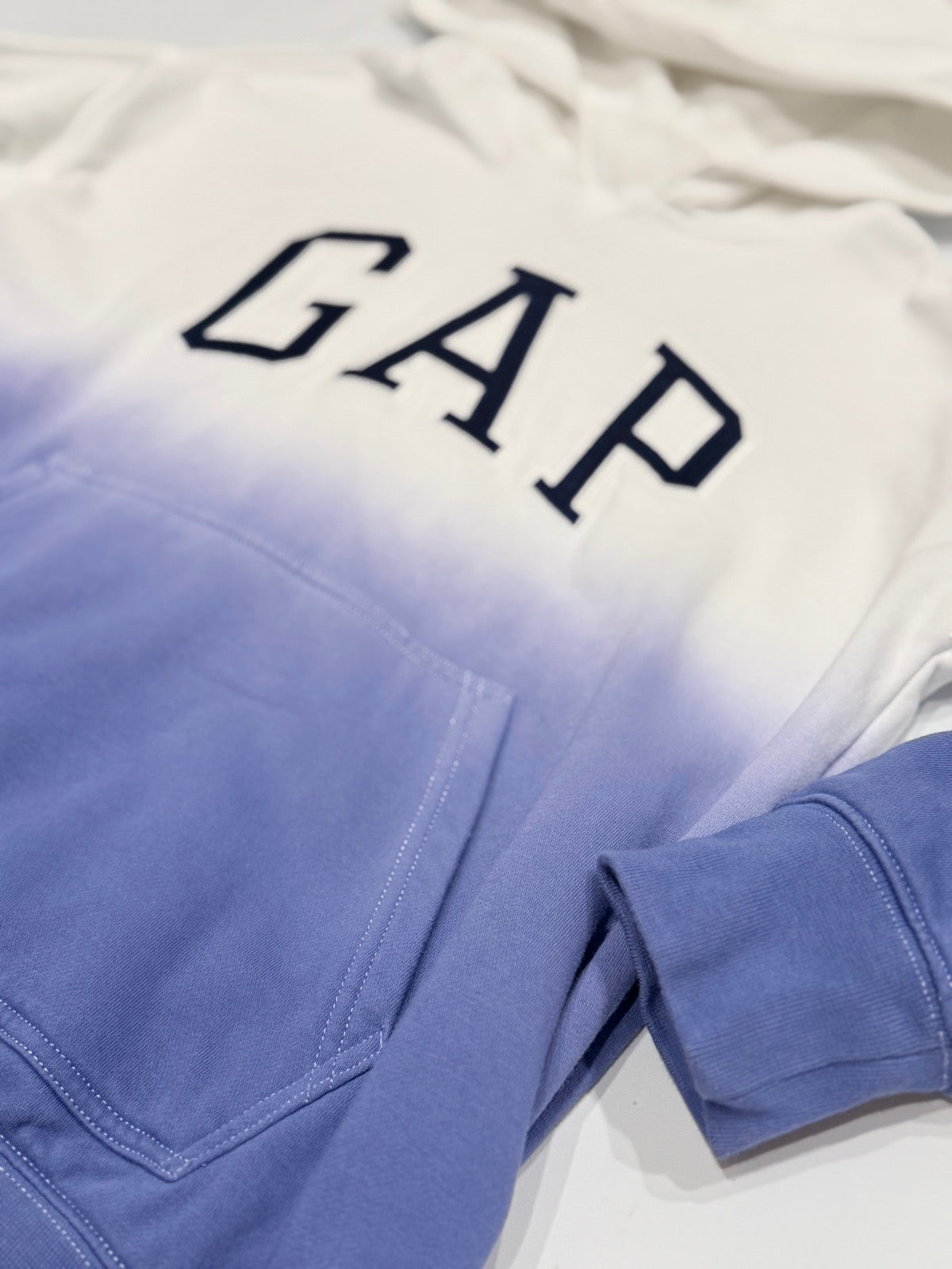 Gap Dip-Dye Logo Hoodie Size 10