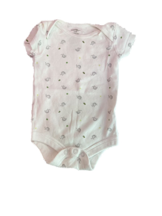 George Baby Elephant Print Bodysuit 0-3M