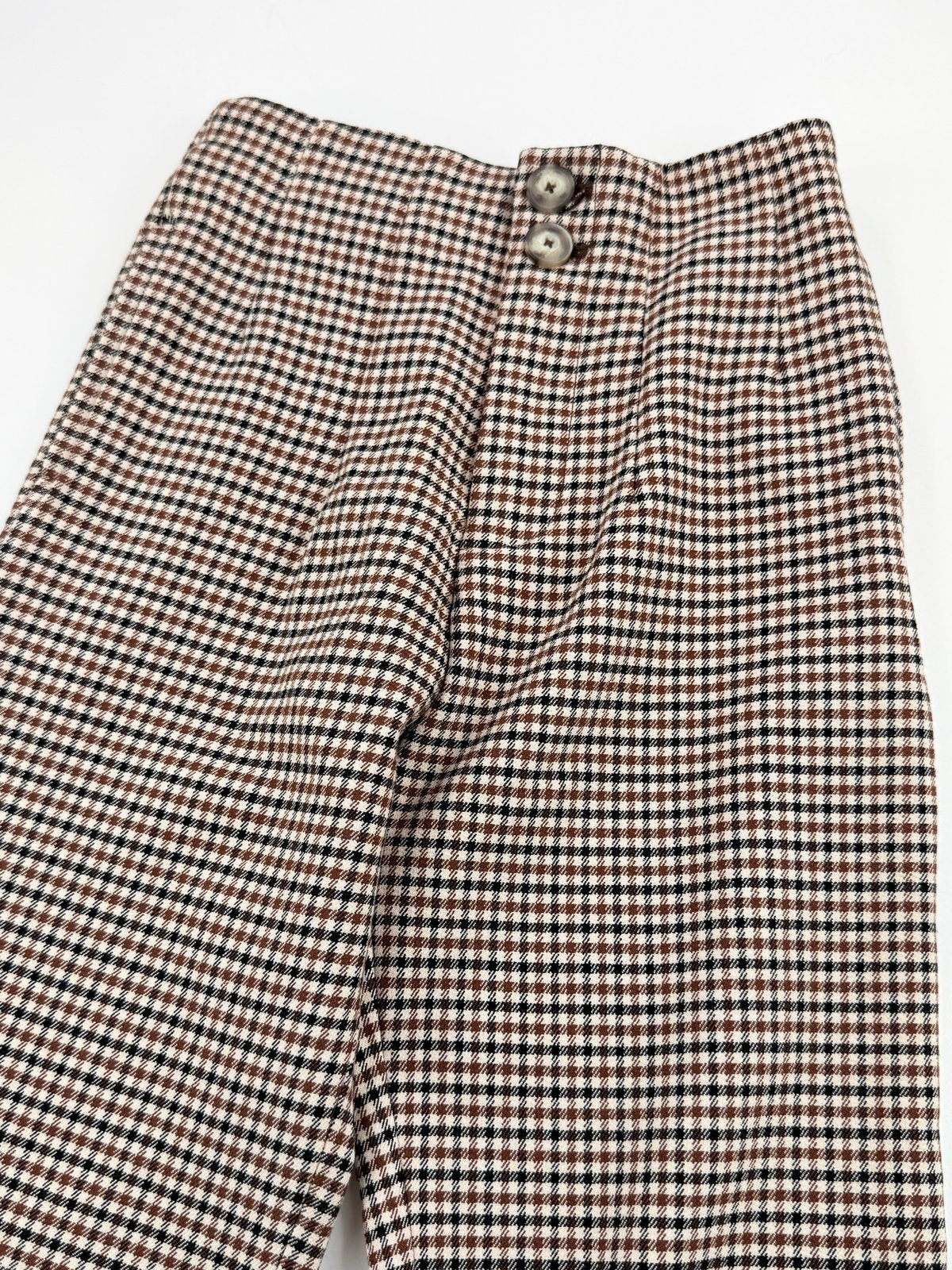 NWT - Zara Houndstooth Check Pants Size 7Y