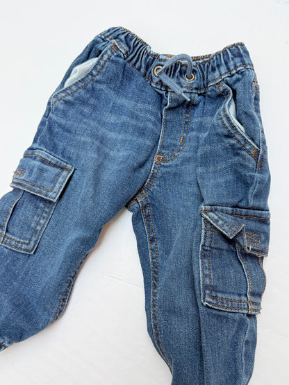 OshKosh B'gosh Cargo Jeans 12M