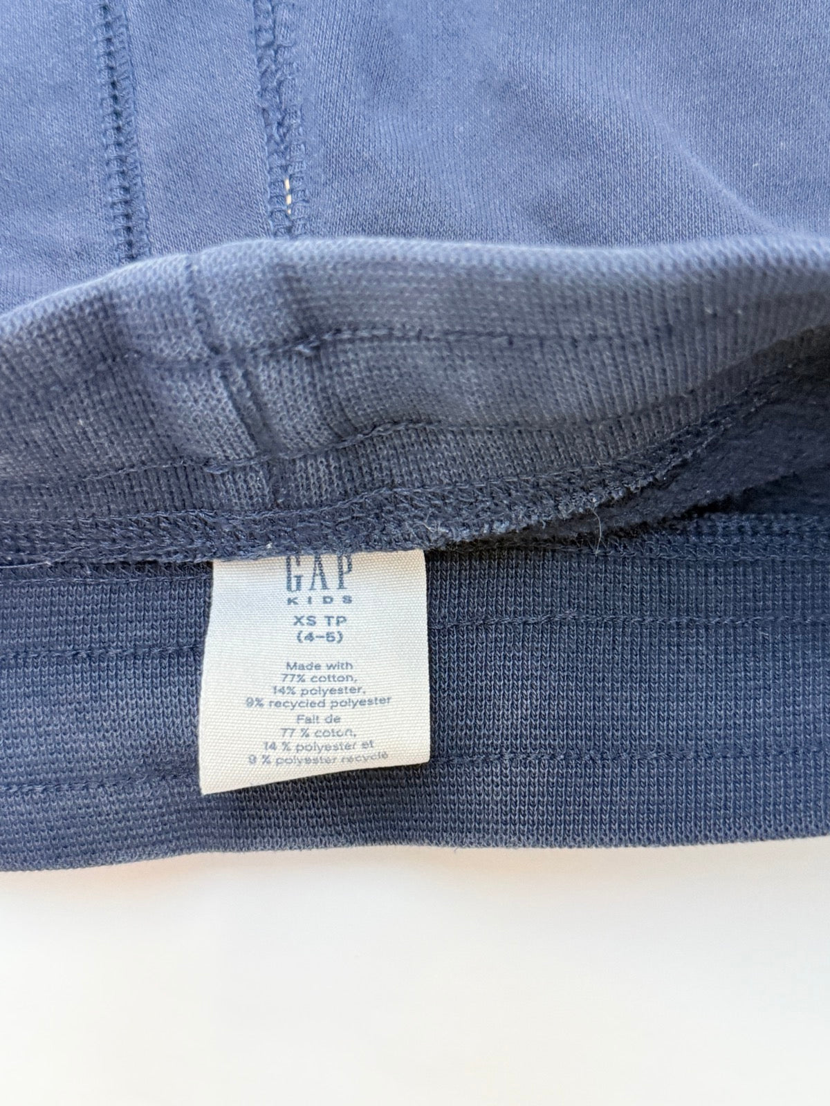 Gap Kids Navy Fleece Shorts Size 4-5