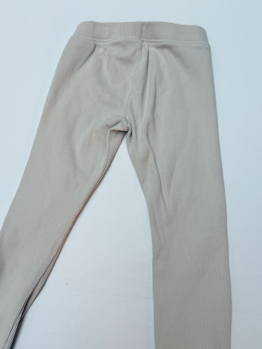 Zara Ribbed Knit Leggings Size 6Y