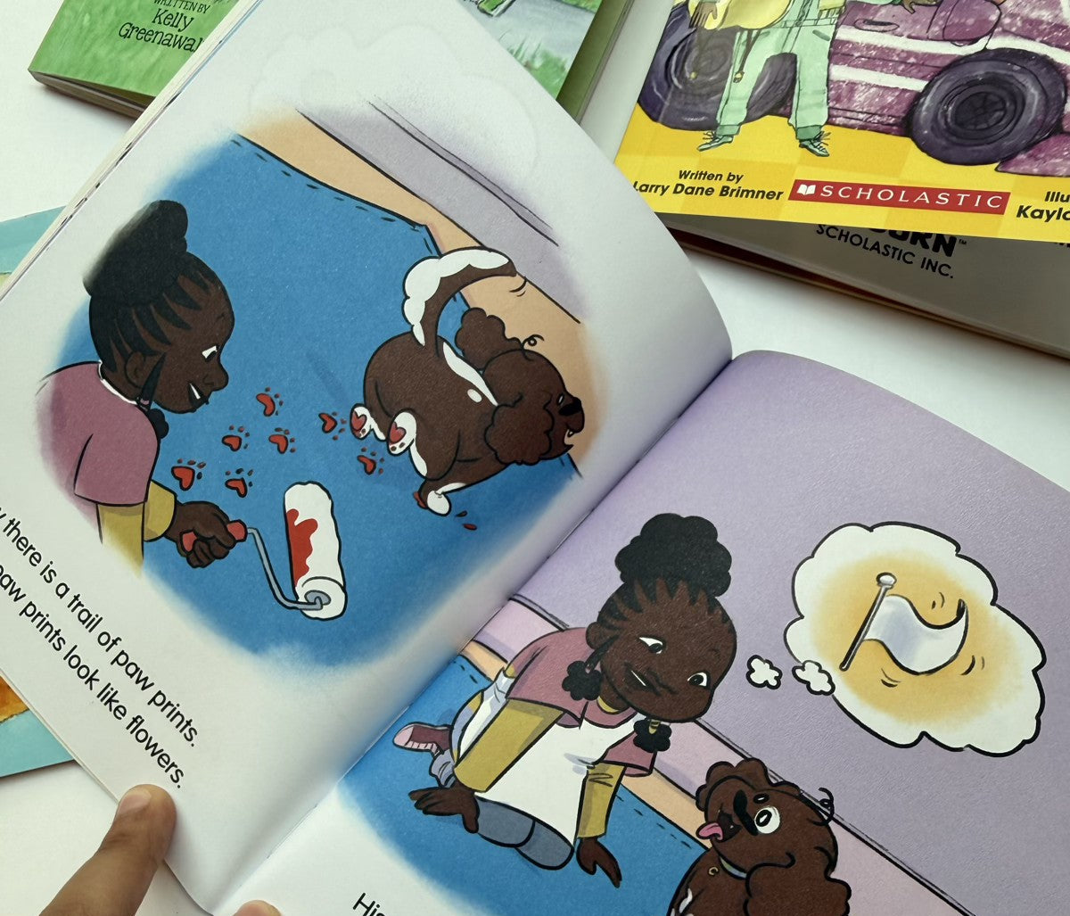5 Scholastic Acorn Early Reader Books Bundle